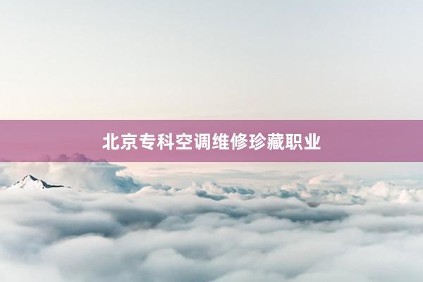 北京专科空调维修珍藏职业